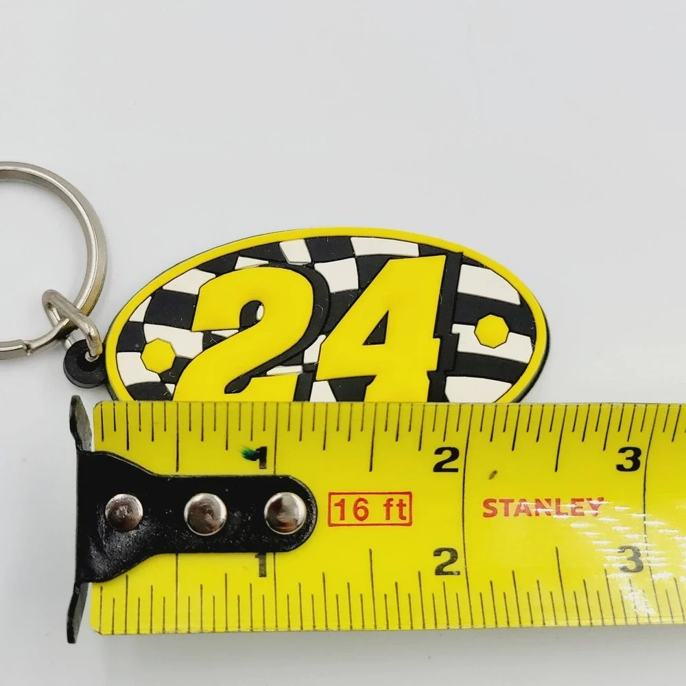 Lot Of 4 Nascar #24 Keychains And Magnet